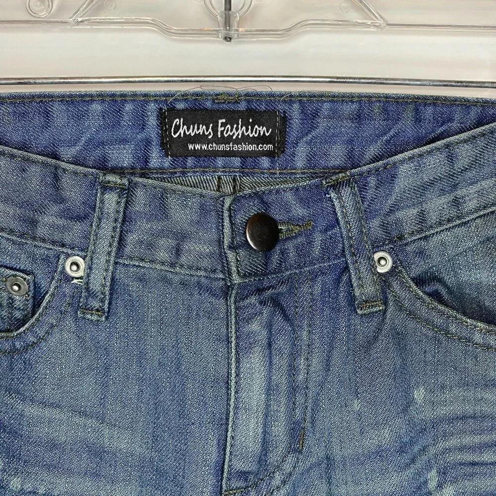 Chuns Fashion Slim Jeans Sz 12 (29x30.5)